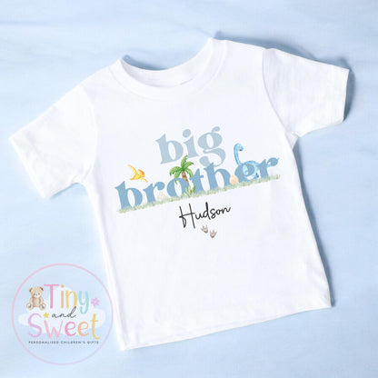 Big Brother T Shirt, Big Brother Dinosaur T-Shirt, Cute Big Brother, Pregnancy Announcement, Dinosaur T Shirt, Brother Dinosaur T Shirt
