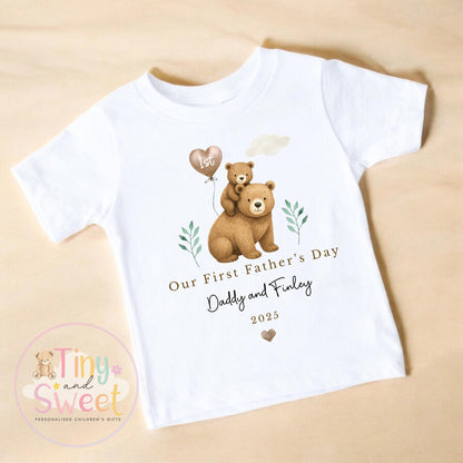 Fathers Day Sleepsuit, 1st Fathers Day As My Daddy, New Dad Gift, Fathers Day, 1st Fathers Day Babygrow, Sleepsuit Babygrow Bodysuit, Dad