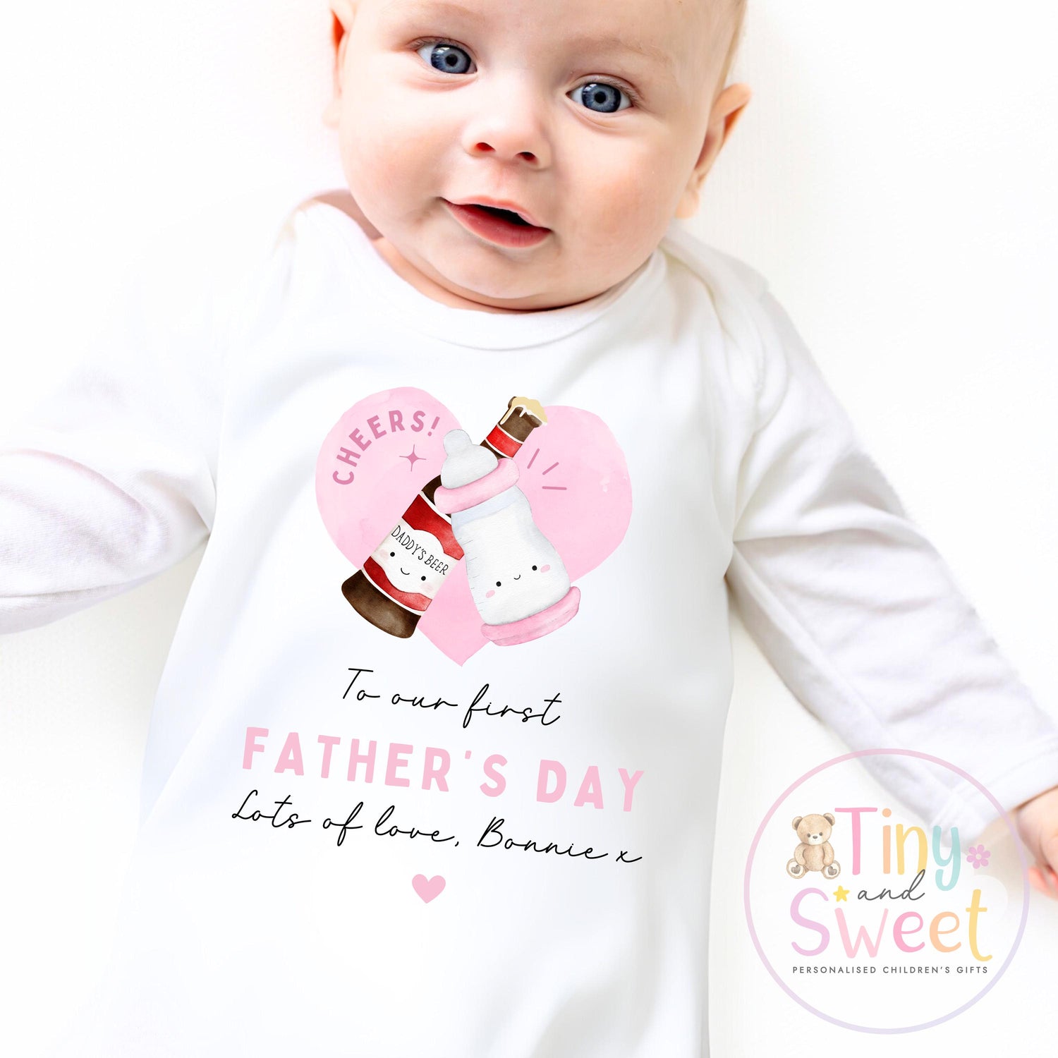 Fathers Day T Shirt, 1st Fathers Day As My Daddy, New Dad Gift, Fathers Day, 1st Fathers Day Babygrow, Sleepsuit Babygrow Bodysuit, Dad