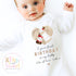 Happy Birthday Daddy, 1st Birthday as My Daddy, Cheers, New Dad Gift, Dad Birthday, Daddy Birthday, Sleepsuit Babygrow Bodysuit Dad Birthday