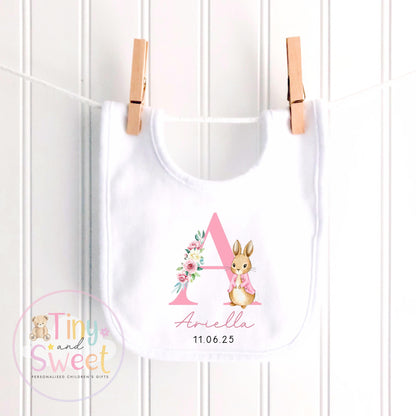 Personalised New Baby soft Toy, New Birth Gift, New baby gift, Newborn Gift, Baby Keepsake, Baby shower gift, Birth stats, Teddy, Bunny