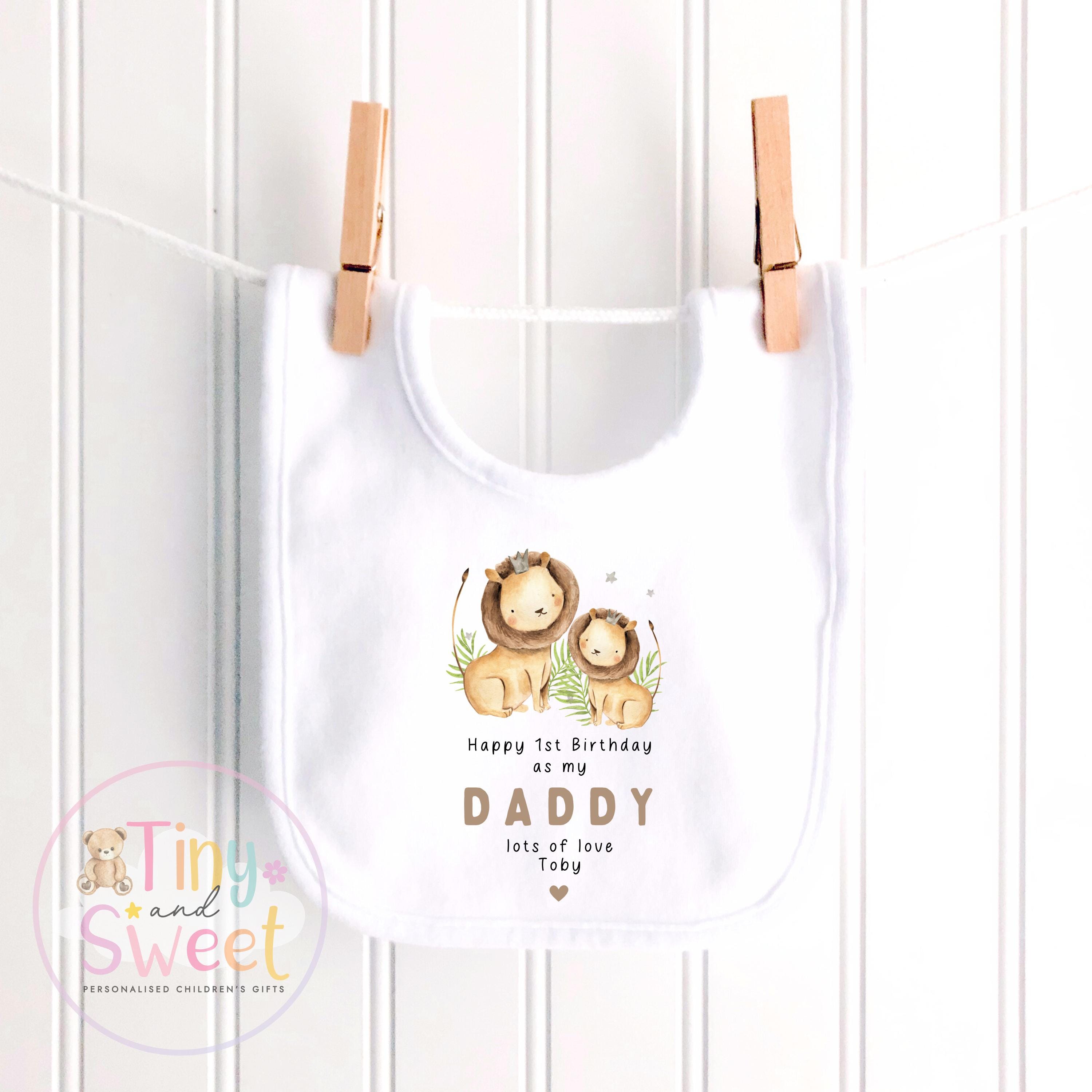 Happy Birthday Daddy, 1st Birthday as My Daddy, New Dad Gift, Dad Birthday, Daddy Birthday, Sleepsuit Babygrow Bodysuit Dad Birthday