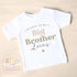 Personalised Big Brother T-Shirt – Custom Name Big Brother Outfit for Toddler – Pregnancy Announcement – New Baby Sibling Reveal Gift