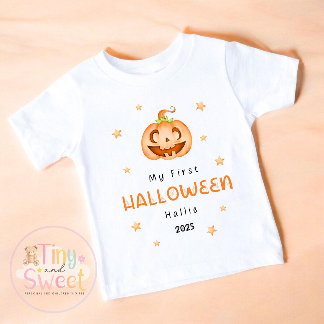 Babies First Halloween T Shirt, Baby 1st Halloween Gift Idea, 1st Halloween Babygrow, Halloween Outfit for baby, Halloween costume