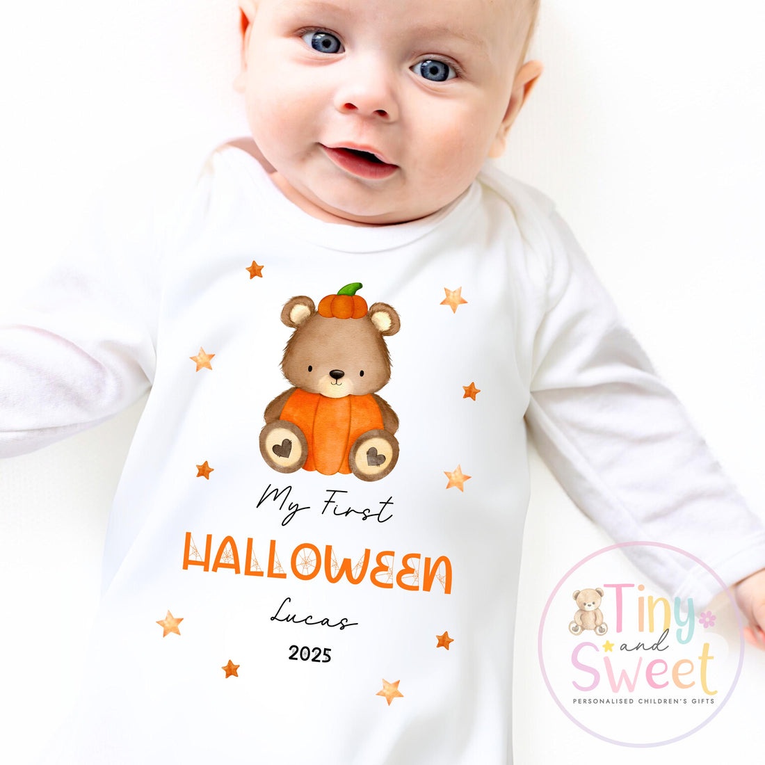 First Halloween T Shirt, Baby 1st Halloween Gift Idea, 1st Halloween Babygrow, Halloween Outfit for baby, Halloween costume