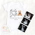 Personalised Baby Announcement Bodysuit: Pregnancy Reveal Outfit for Family, Custom Teddy Bear Coming Soon Vest