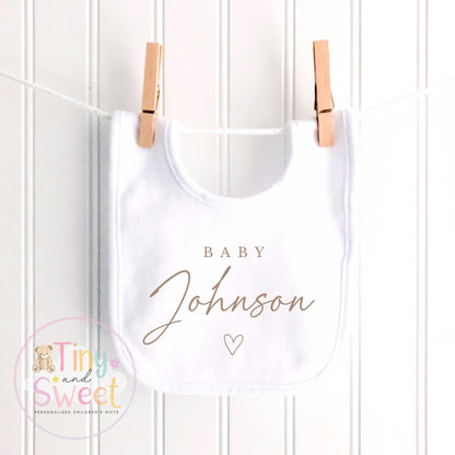 Personalised Baby Announcement Bodysuit: Pregnancy Reveal Outfit for Family, Custom Coming Soon Vest