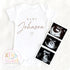 Personalised Baby Announcement Bodysuit: Pregnancy Reveal Outfit for Family, Custom Coming Soon Vest