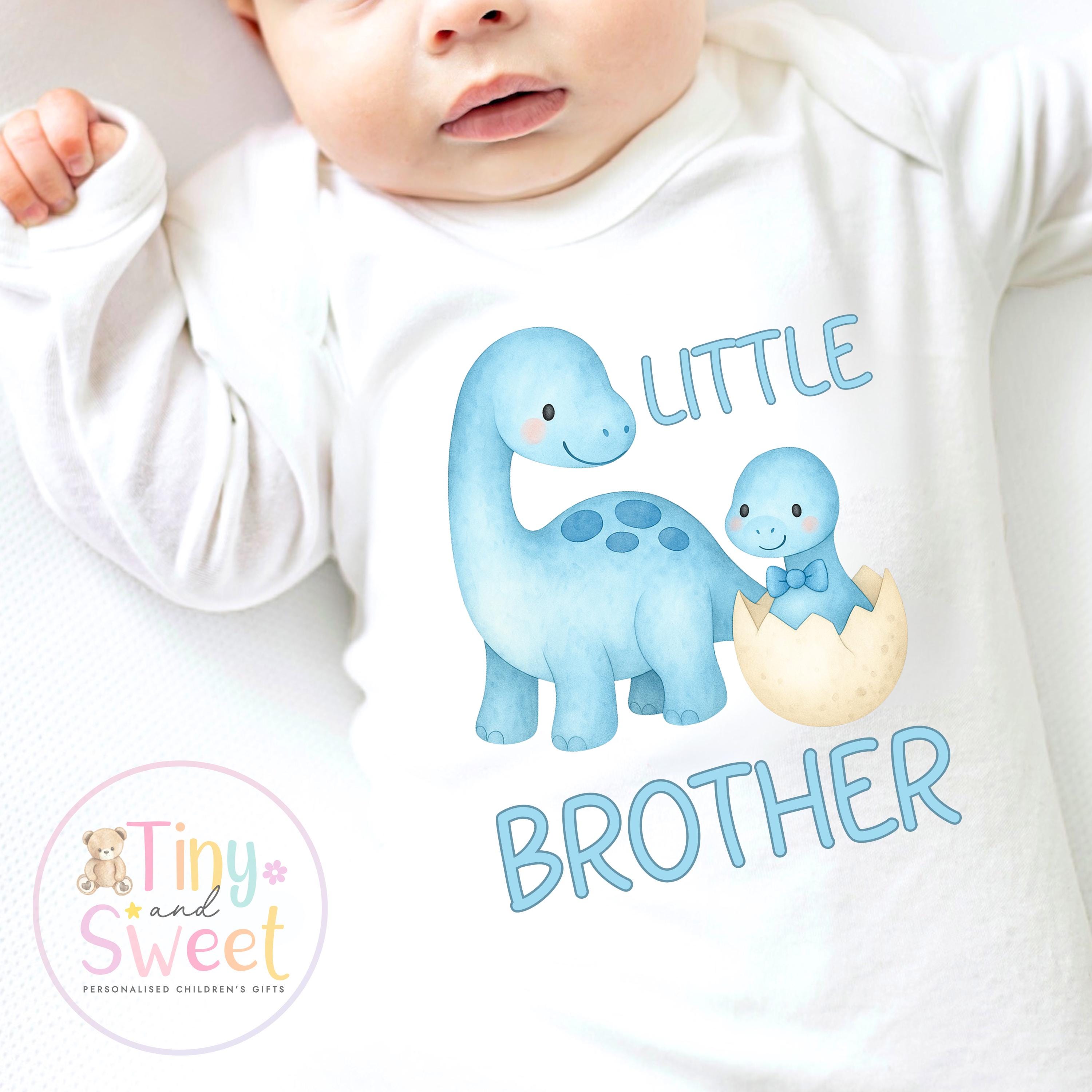 Adorable Dinosaur Big Brother T-Shirt: Pregnancy Announcement Outfit for Promoted Sibling