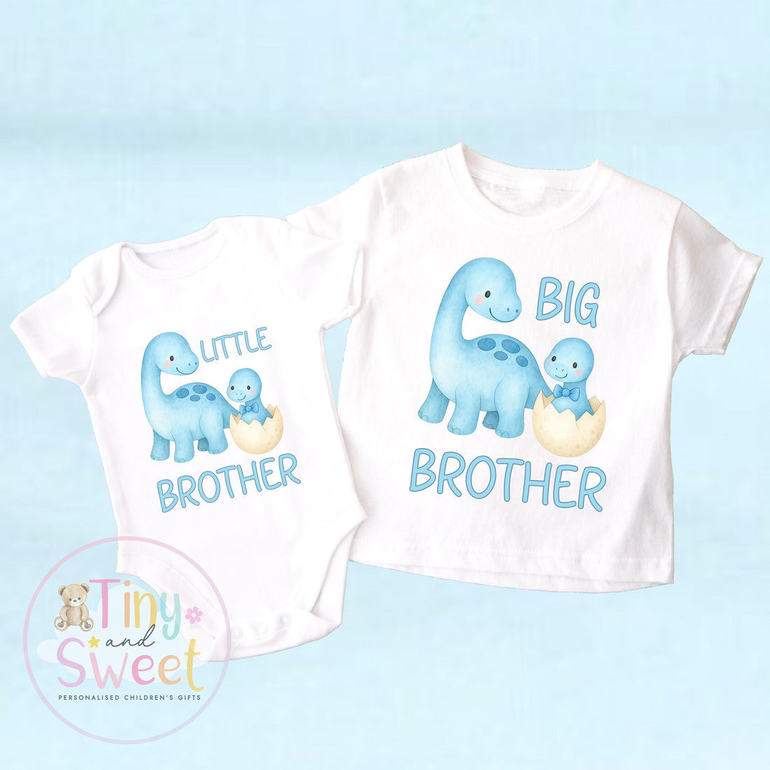 Adorable Dinosaur T-Shirt for Promoted Big Brother: Pregnancy Announcement Outfit