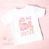 Adorable Dinosaur Big Sister T-Shirt: Cute Pregnancy Announcement Gift for Siblings Welcoming New Baby