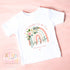 Rainbow Big Sister T-Shirt: Cute Pregnancy Announcement Gift for Kids & Siblings