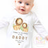 Happy Birthday Daddy, 1st Birthday as My Daddy, New Dad Gift, Dad Birthday, Daddy Birthday, Sleepsuit Babygrow Bodysuit Dad Birthday