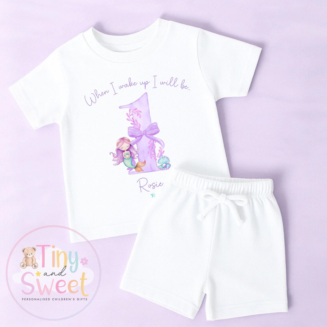 Personalised Toddler Baby Pyjamas, When i wake up i&