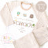Personalised Starting School Pyjamas for Girls & Boys - Unisex When I wake up, Preschool, First Day