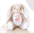 Personalised First Halloween Bunny: Adorable First Spooky Season Keepsake Plush for Babies