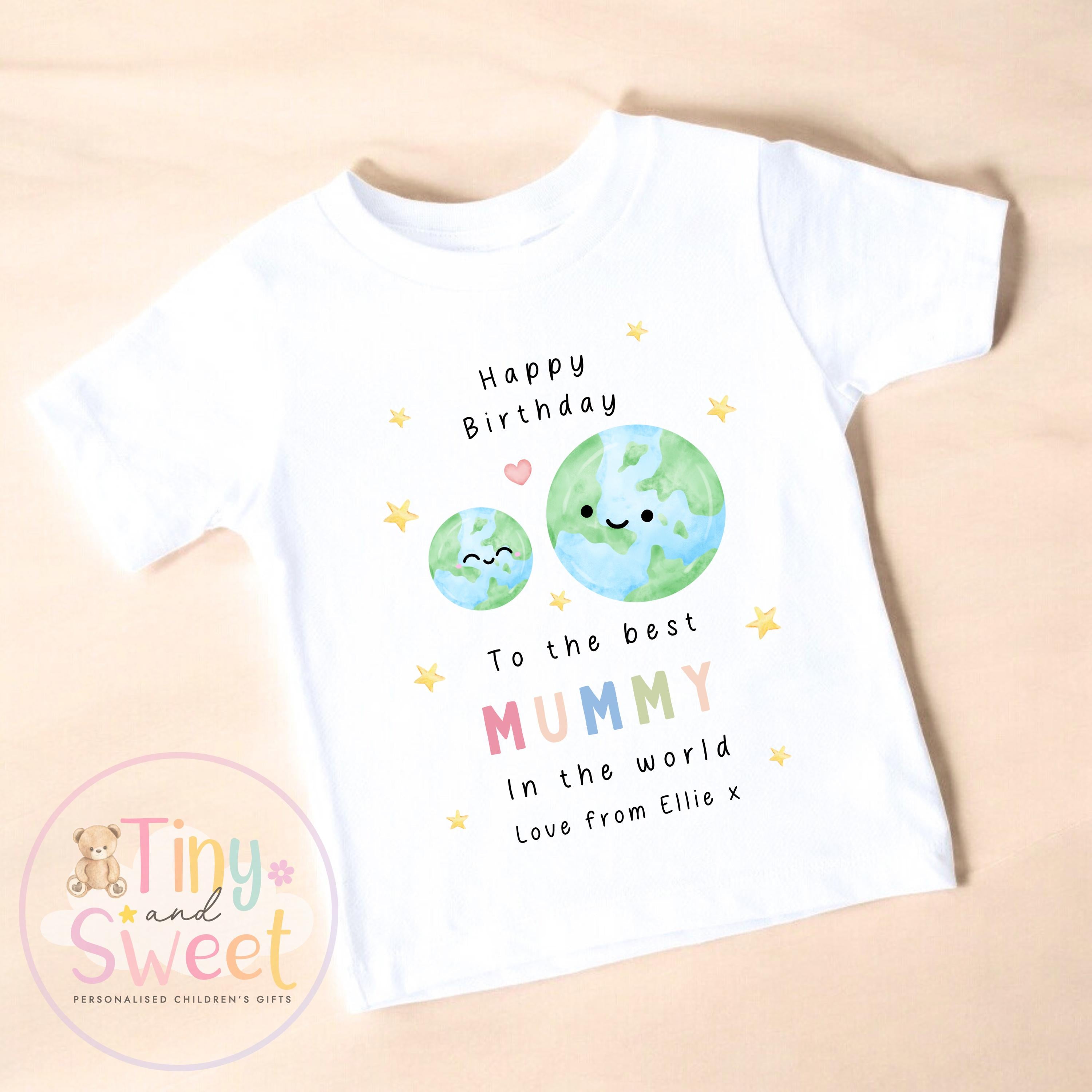 Happy Birthday Mummy, 1st Birthday as My Mummy, New Mum Gift, Mum Birthday, Mummy Birthday, Sleepsuit Babygrow Bodysuit Mum Birthday