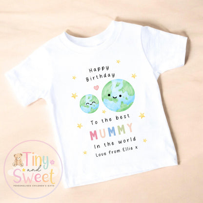 Happy Birthday Mummy, 1st Birthday as My Mummy, New Mum Gift, Mum Birthday, Mummy Birthday, Sleepsuit Babygrow Bodysuit Mum Birthday