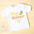 Personalised Big Sister T-Shirt | New Sibling Announcement Shirt | Custom Name Kids Top | Pregnancy Reveal Outfit | Baby Announcement Gift