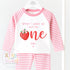 Personalised Toddler Baby Pyjamas, Berry First, When i wake up i&