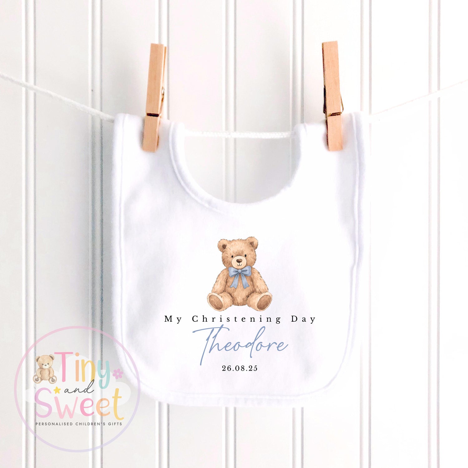 Personalised My Christening Day Sleepsuit, Custom Baby Grow for Baptism, Naming Day or Christening Gift, Christening outfit, Baptism outfit