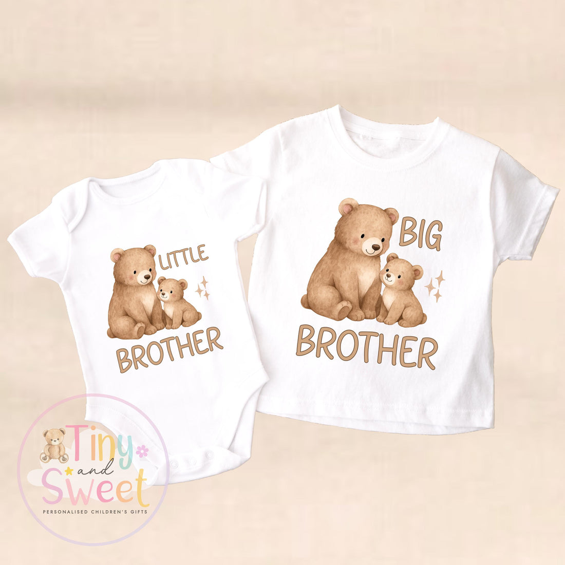 Adorable Bear Big Brother T-Shirt: Pregnancy Announcement Outfit for Promoted Sibling