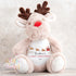 My First Christmas Reindeer, Personalised Reindeer Soft Toy, Baby’s First Christmas Soft Toy Gift, My First Christmas Keepsake Gift
