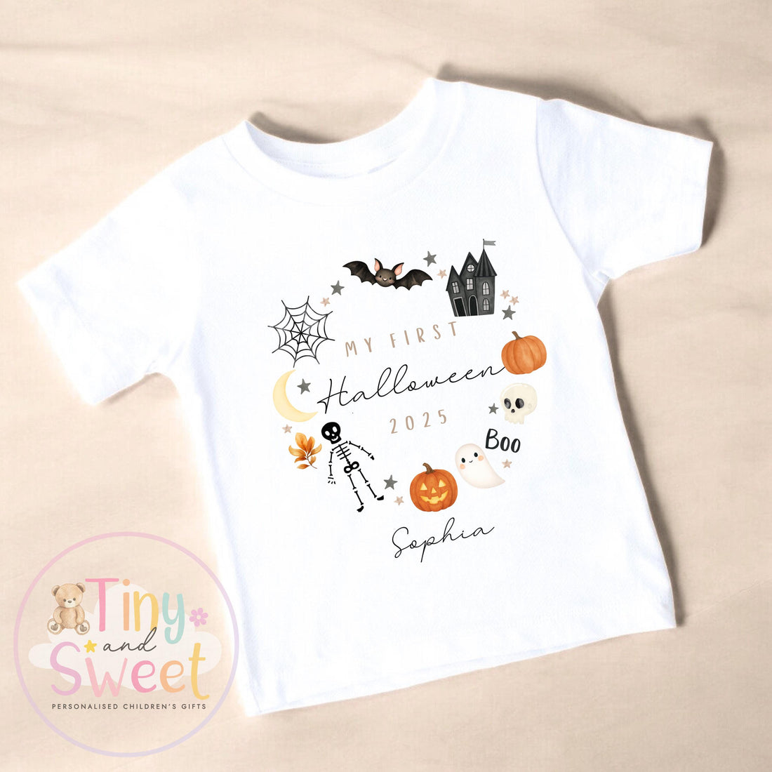 First Halloween Sleepsuit, Baby 1st Halloween Gift Idea, 1st Halloween Babygrow, Halloween Outfit for baby, Halloween costume