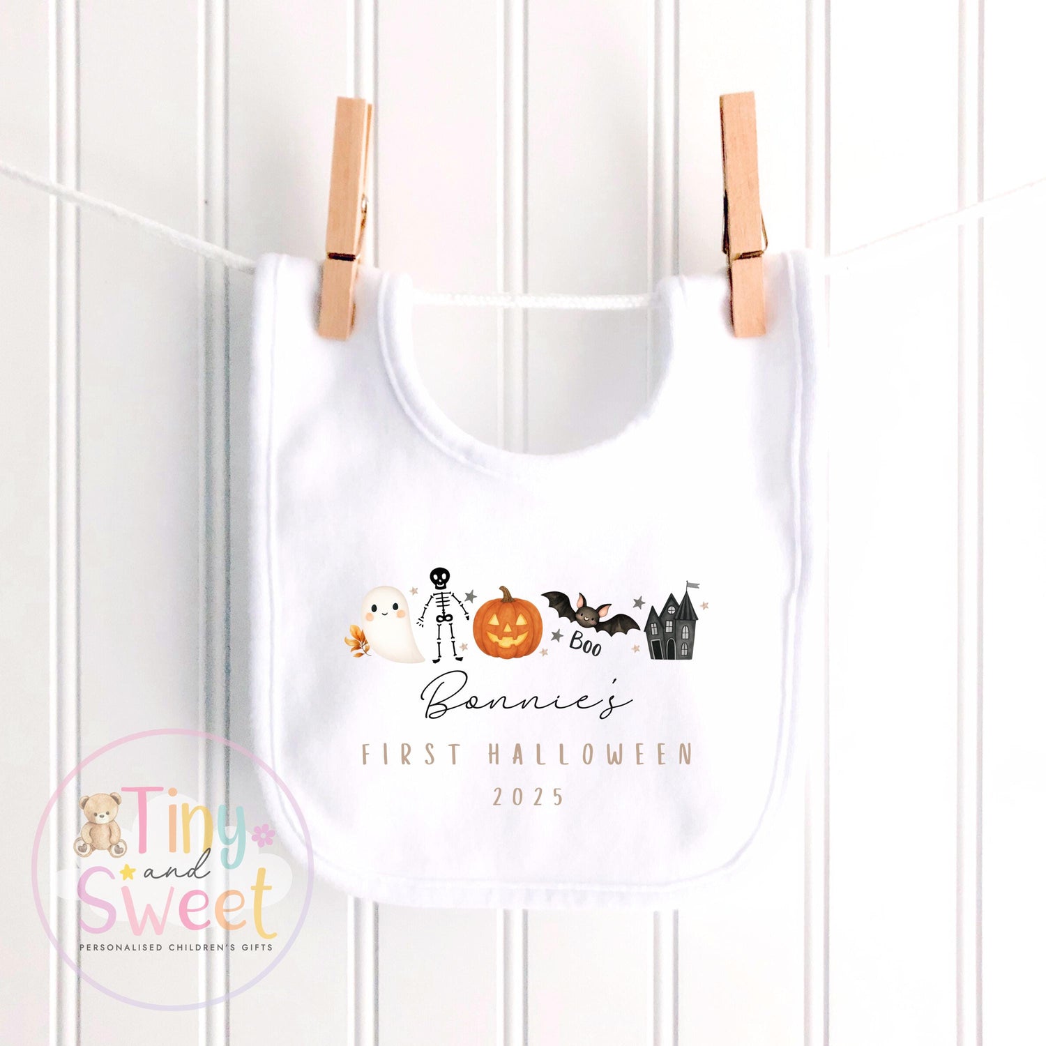 First Halloween Sleepsuit, Baby 1st Halloween Gift Idea, 1st Halloween Babygrow, Halloween Outfit for baby, Halloween costume