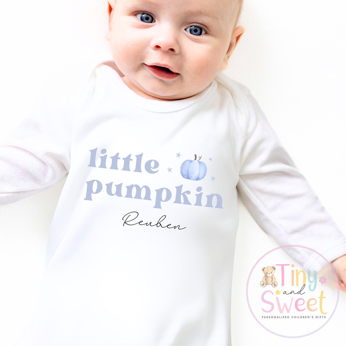 My First Halloween T Shirt • Little Pumpkin Baby Outfit • Personalised Baby Halloween Romper • Autumn Baby Grow • 1st Halloween Gift
