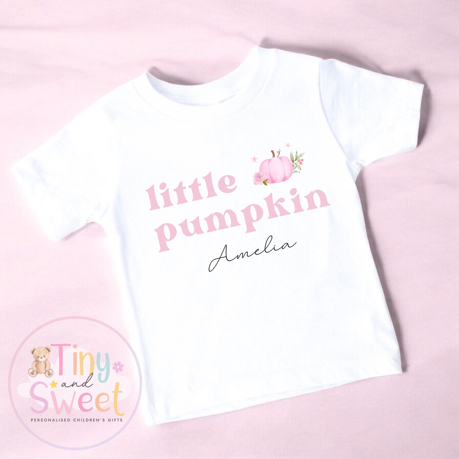 My First Halloween T Shirt • Little Pumpkin Baby Outfit • Personalised Baby Halloween Romper • Autumn Baby Grow • 1st Halloween Gift