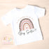 Rainbow Big Sister T-Shirt: Cute Pregnancy Announcement Gift for Kids & Siblings