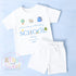Personalised Starting School Pyjamas for Boys - When I wake up, Preschool, First Day