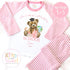 Personalised Starting School Pyjamas for Girls - When I wake up, Preschool, First Day