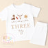 Cowboy Birthday Pyjamas, When I Wake Up I’ll Be, Rodeo Western PJs – When I Wake Up I’ll Be 1, 2, 3, Personalised Cowboy Birthday Pyjamas