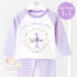Personalised Toddler Baby Pyjamas, Wildflower, When i wake up i&