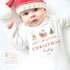 When I wake up it will be Christmas Sleepsuit, Christmas Eve Pyjamas, Christmas Nightwear, Childrens Christmas Vest, First Christmas