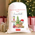 Classic Teddy Bear Personalised Christmas Sack