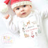 First Christmas Baby Grow , My First Christmas, Custom Name Sleepsuit, Baby’s First Christmas, Personalised Christmas Baby Outfit