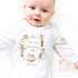 Personalised Boys First Christmas Wreath Sleepsuit, Babies 1st Xmas Gift Idea, Pyjamas, 1st Xmas Babygrow, Christmas Outfit for baby