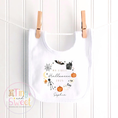 First Halloween Sleepsuit, Baby 1st Halloween Gift Idea, 1st Halloween Babygrow, Halloween Outfit for baby, Halloween costume