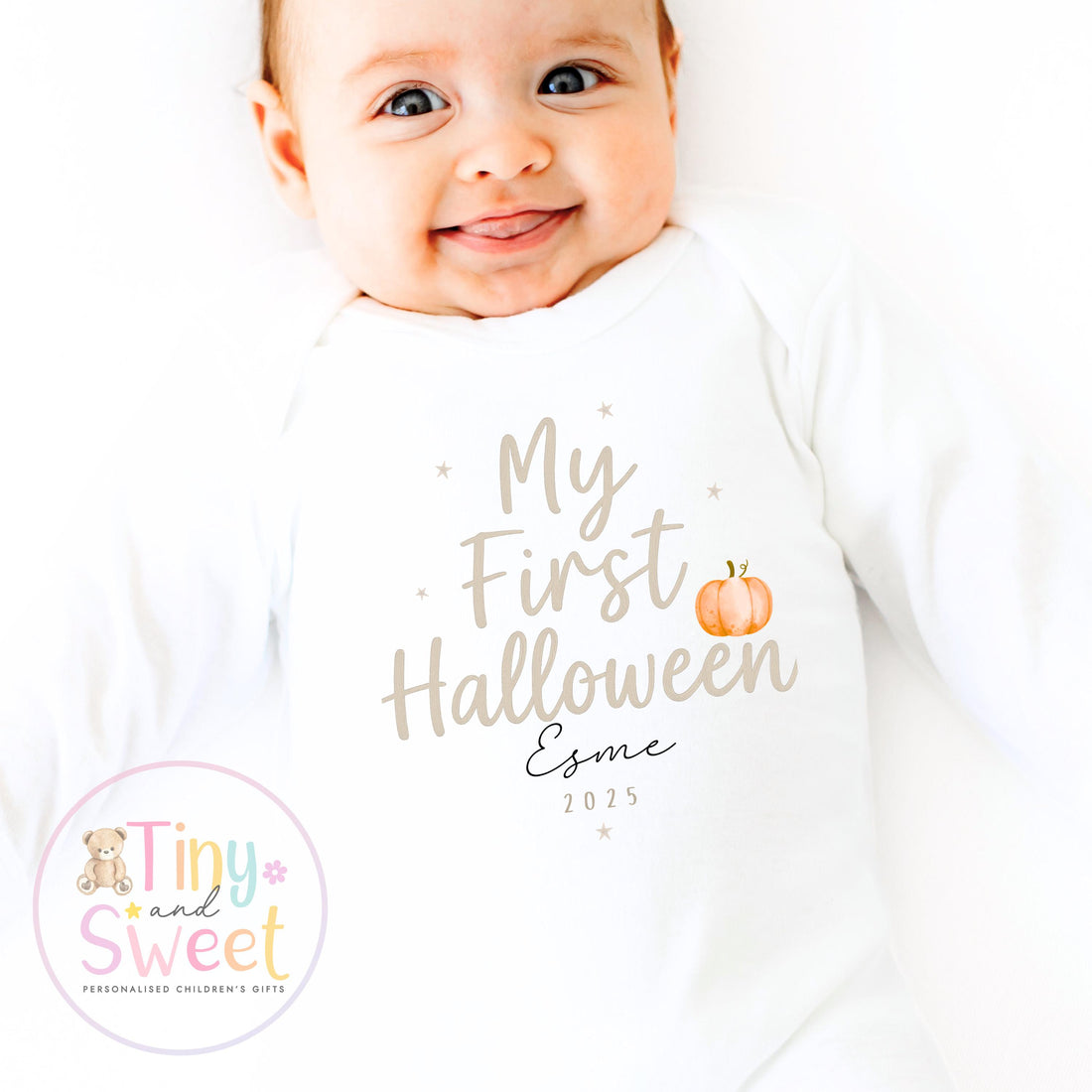 First Halloween T Shirt, Baby 1st Halloween Gift Idea, 1st Halloween Babygrow, Halloween Outfit for baby, Halloween costume