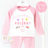 My First Holiday Pyjamas, When I Wake Up I’ll Be Going on My 1st Holiday, Personalised Baby & Toddler Pyjamas, Travel Pyjamas, Pajamas