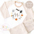 Personalised Halloween Pyjamas – Baby & Toddler Spooky Sleepwear, Spooky Halloween Pyjamas, Halloween Eve Pyjamas, Trick or Treat Sleepwear
