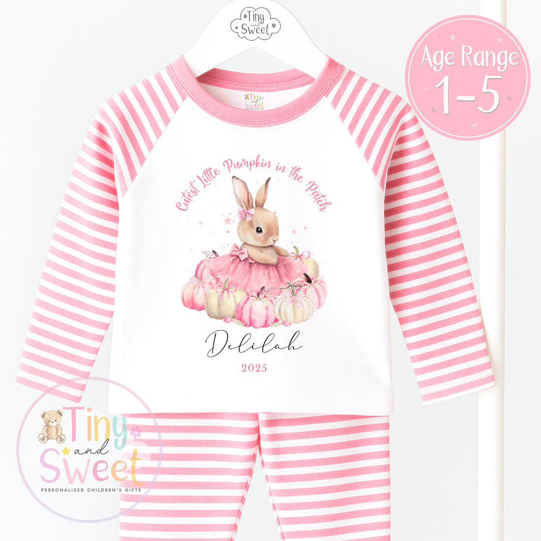 Personalised Halloween Pyjamas – Cutest Pumpkin Spooky Sleepwear, Spooky Halloween Pyjamas, Halloween Eve Pyjamas, Trick or Treat Sleepwear