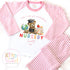 Personalised Starting Nursery Pyjamas, When I Wake Up i&