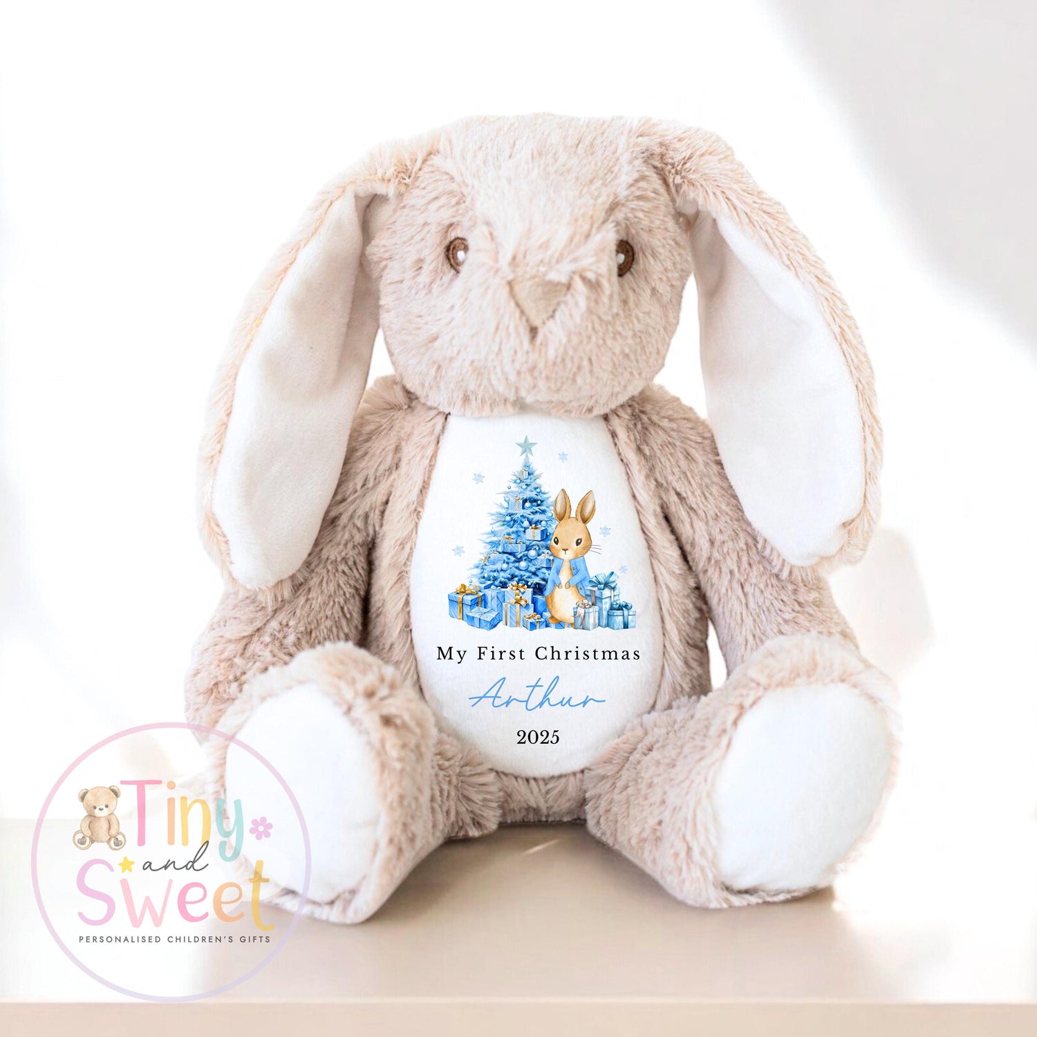 Personalised Christmas Teddy, Personalised Christmas Toy, 1st Christmas, 1st Christmas Toy, Christmas Plush, Christmas Teddy, Christmas Gift
