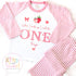 Strawberry Birthday Pyjamas, When I Wake Up I’ll Be, Strawberry PJs – When I Wake Up I’ll Be 1, 2, 3, Personalised Berry Birthday Pyjamas