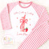 Strawberry Birthday Pyjamas, When I Wake Up I’ll Be, Strawberry PJs – When I Wake Up I’ll Be 1, 2, 3, Personalised Berry Birthday Pyjamas