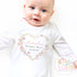 Flower Girl Sleepsuit, Baby Flower Girl Babygrow, Flower Girl Pyjamas, Will you be my flower girl, Flower Girl Gift, Floral Sleepsuit